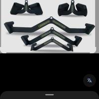 nebula set di 5 pezzi per allenamento dorsali