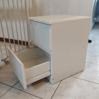 Comodino bianco Ikea