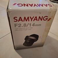 Samyang Obiettivo 14mm F/2,8 ED AS IF UMC per Sony