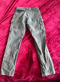 Pantaloni cargo Mistral grigi taglia 48
