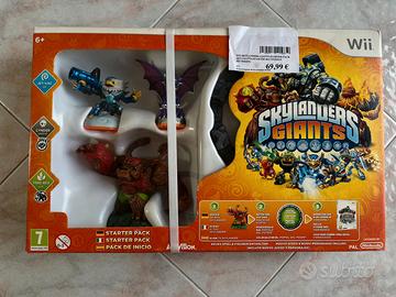 Skylanders Giants Starter Pack NUOVO per Wii