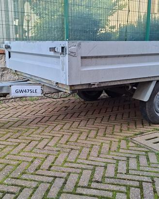 Rimorchio Ellebi 2 assi 305x170 12 quintali 