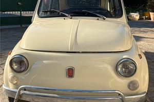 Fiat 500 del 1969 panna