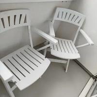 sedie pieghevoli ma con Braccioli 