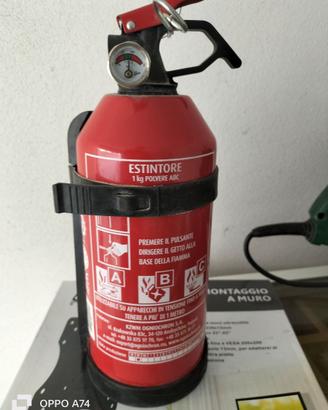 Estintore nuovo auto 