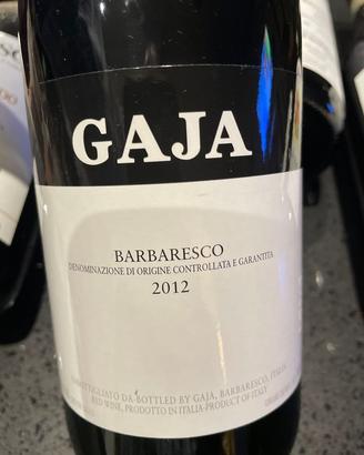 VINO BARBARESCO GAJA 2012. Condizioni perfette