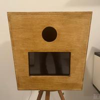 Struttura Photobooth con schermo touch