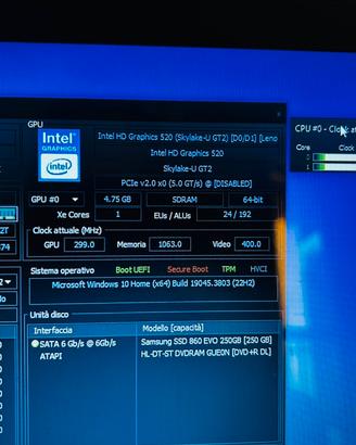 Notebook Lenovo i5-6200U • SSD + 12GB RAM