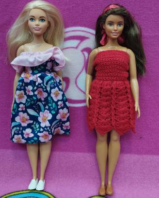 Coppia Barbie curvy Mattel 