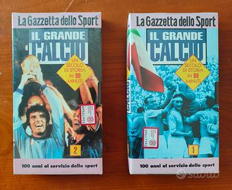 2 VHS Il Grande Calcio