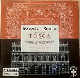 Vinile Puccini Tosca orchestra del teatro