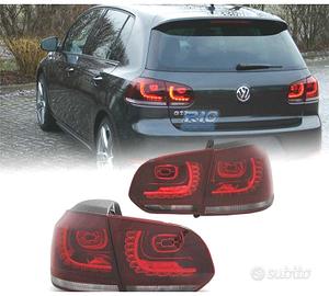 FANALI VOLKSWAGEN VW GOLF 6 08-12 LED ROSSO CHIARO