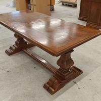 Tavolo in noce 200x90cm allungabile fino a 380cm