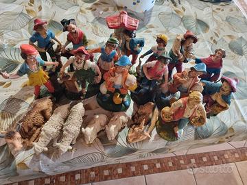 statue natalizie altezza 20 cm