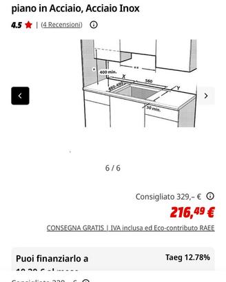 Piano cottura