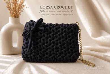 Borsa crochet uncinetto fatta a mano