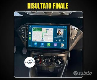 Opel Adam KIT COMPLETO Autoradio android 9 pollici