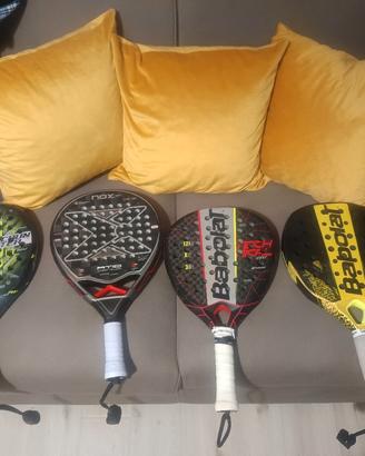 Racchette padel riparate 