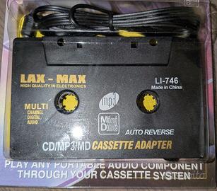 Titolo Adattatore Cassetta Audio CD/MP3/MiniDisc