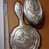 set da toilette vintage in argento 925