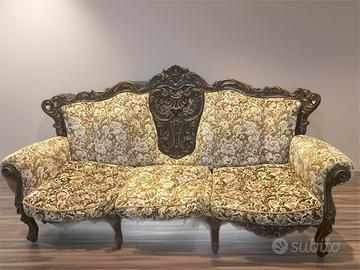 Salotto completo stile barocco anni 70