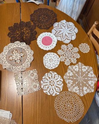 centrini uncinetto vintage 