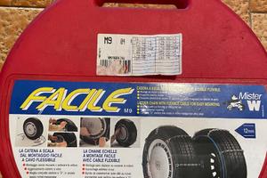 Catene da neve mai usate