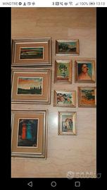 miniature dipinte da A. Follera 