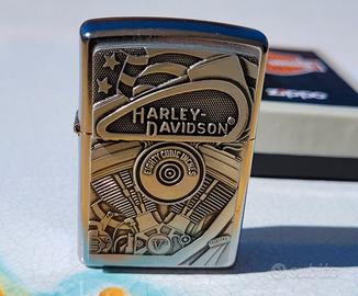 ZIPPO HARLEY DAVIDSON ORIGINALE NUOVO 29266 MOTO