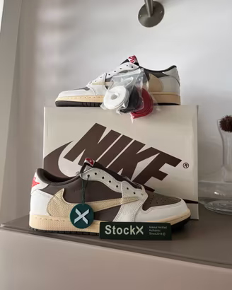 Nike air jordan 1 low travis scott reverse mocha