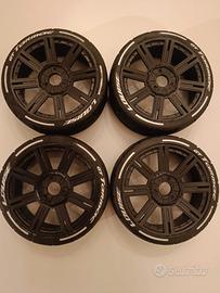 Louise GT Tarmac 1/8  treno gomme 4 PZ 