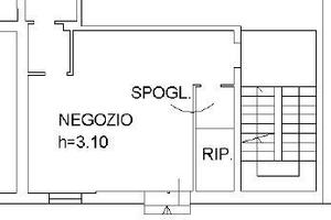 Locale per negozio parrucchiera o commerciale