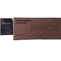 Wired Gaming mouse + keyboard