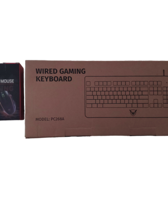 Wired Gaming mouse + keyboard