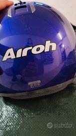 Casco jet Airoh Fly City blu/viola  XS (53/54CM)