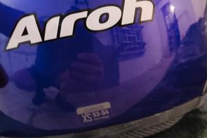 Casco jet Airoh Fly City blu/viola  XS (53/54CM)