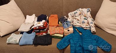 abbigliamento bimbo 9/12 mesi