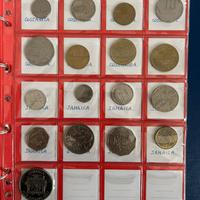 Collezione di monete da tutto il mondo