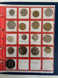 Collezione di monete da tutto il mondo
