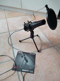 Microfono Trust GXT 232 Mantis USB per streaming