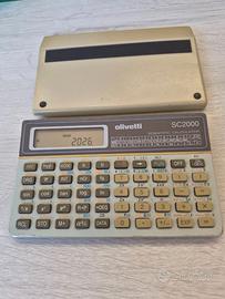 Calcolatrice Vintage Olivetti SC2000