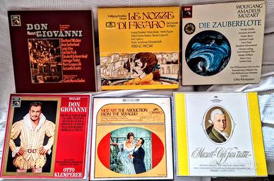 MOZART LP Don Giovanni Nozze Così fan tutte Ratto