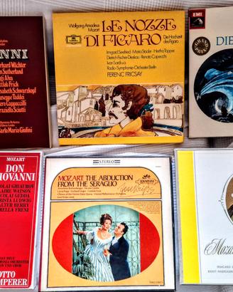 MOZART LP Don Giovanni Nozze Così fan tutte Ratto