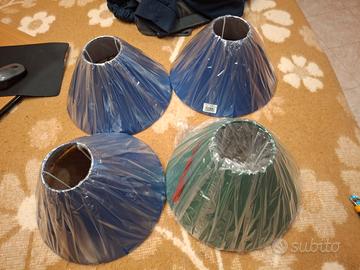 8 Paralumi per Lampade (5 grandi e 3 piccoli)