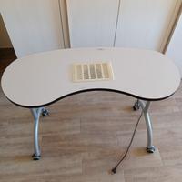 tavolo manicure con aspiratore 