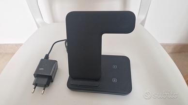 Caricatore Wireless 3 in 1 Rapido per Smartphone,