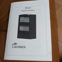 Stufa a legna marca "lacunza oslo"