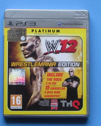 WWE 12 - Wrestlemania - PS3