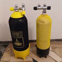 Bombola subacquea acciaio 