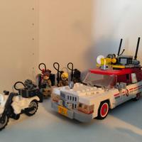 LEGO 75828 Ghostbusters Ecto-1 & 2 set usato